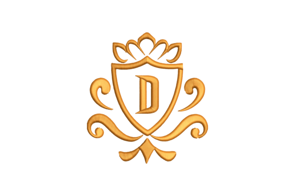 Monogram Letter D