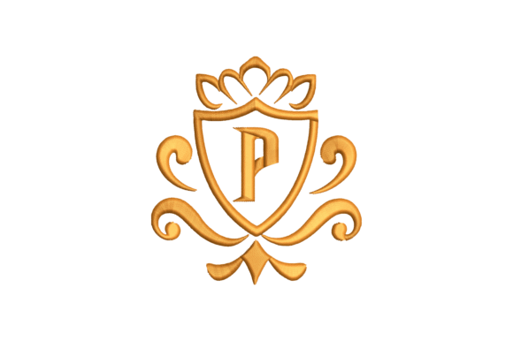 Monogram Letter P