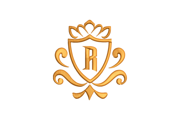 Monogram Letter R